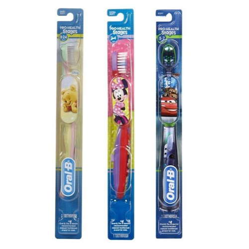 Щётки зубные для детей и подростков серии Oral-B stages 